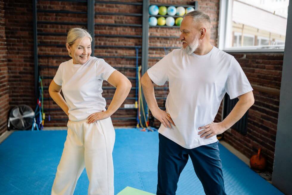 staying active for seniors - low impact exercises